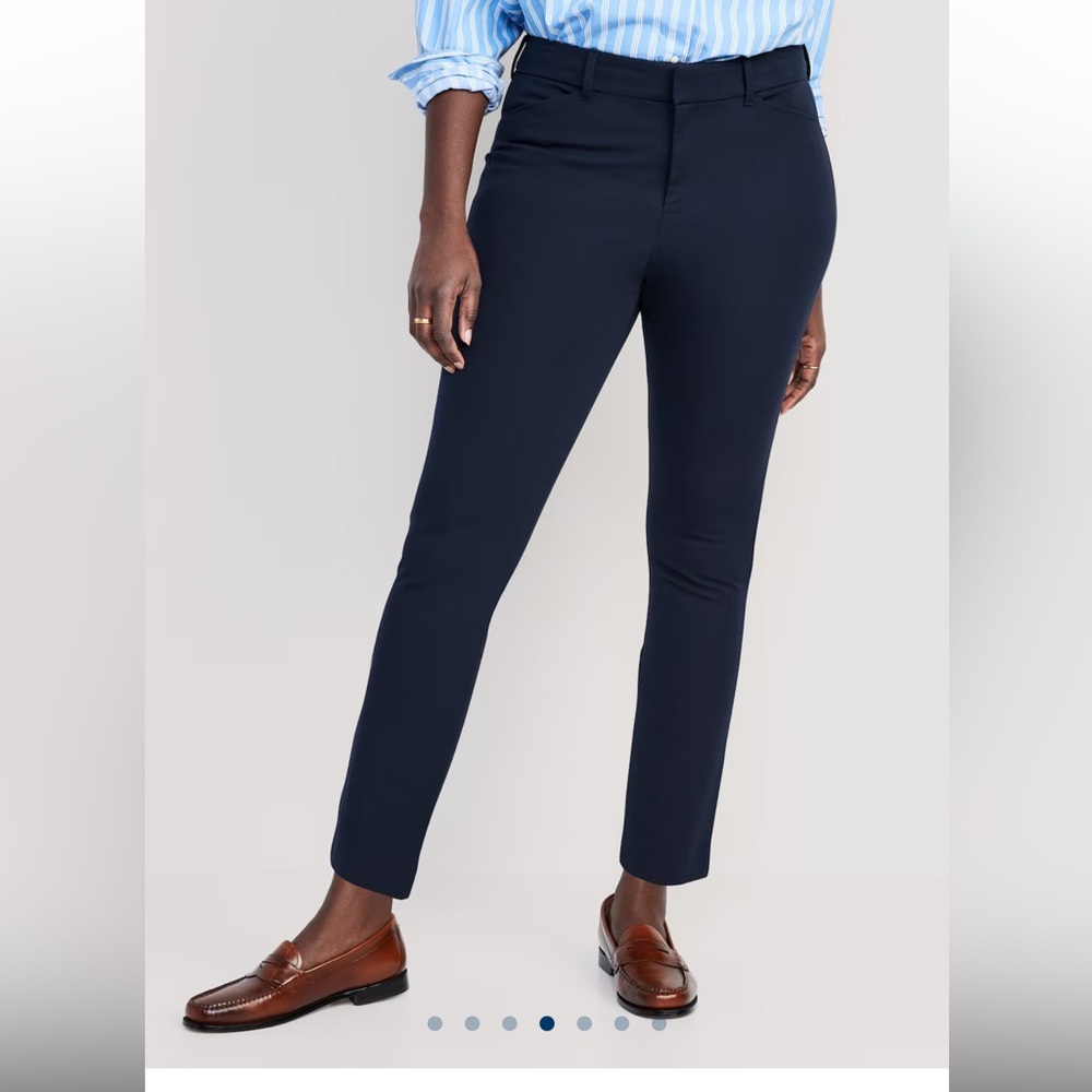 High-Waisted Pixie Skinny Ankle Pants